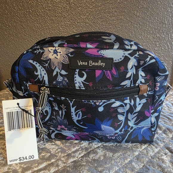 Vera Bradley Handbags - Vera Bradley Floral Women's Cosmetic Bag NWT